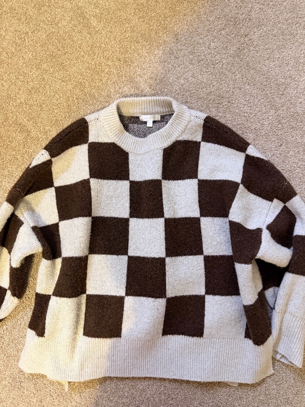 Checkered Sweater